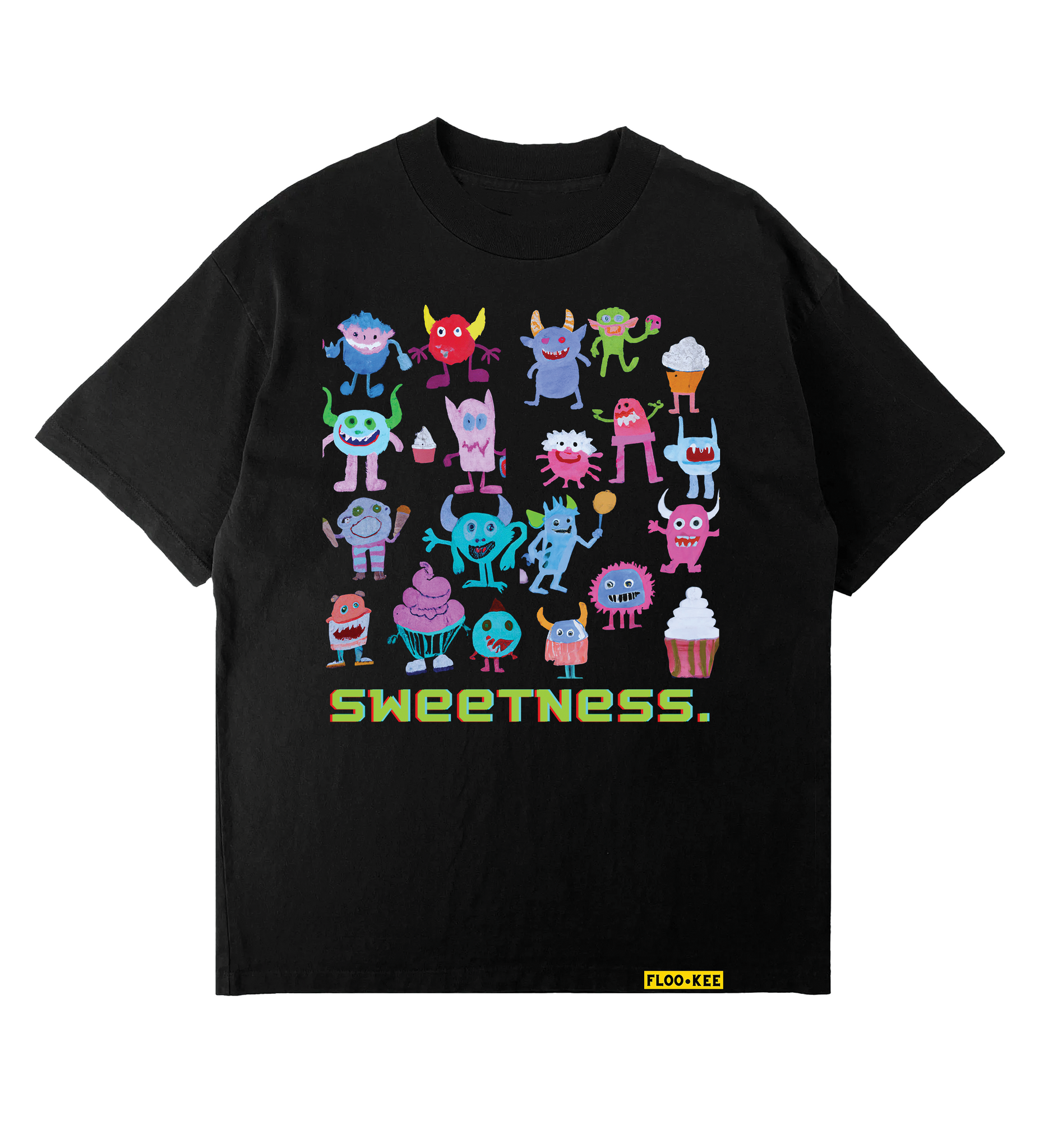 THE SWEETNESS T-SHIRT - BLACK *FREE SHIPPING*