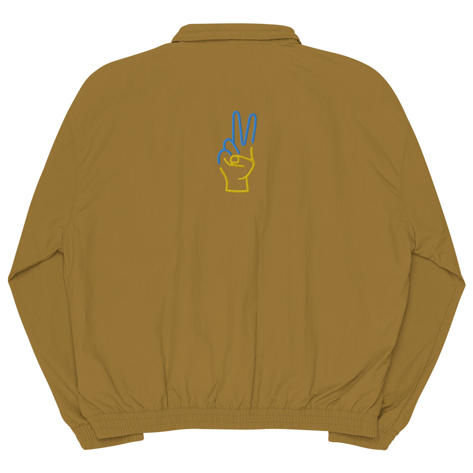 THE PEACE TRACKSUIT JACKET - GOLDEN