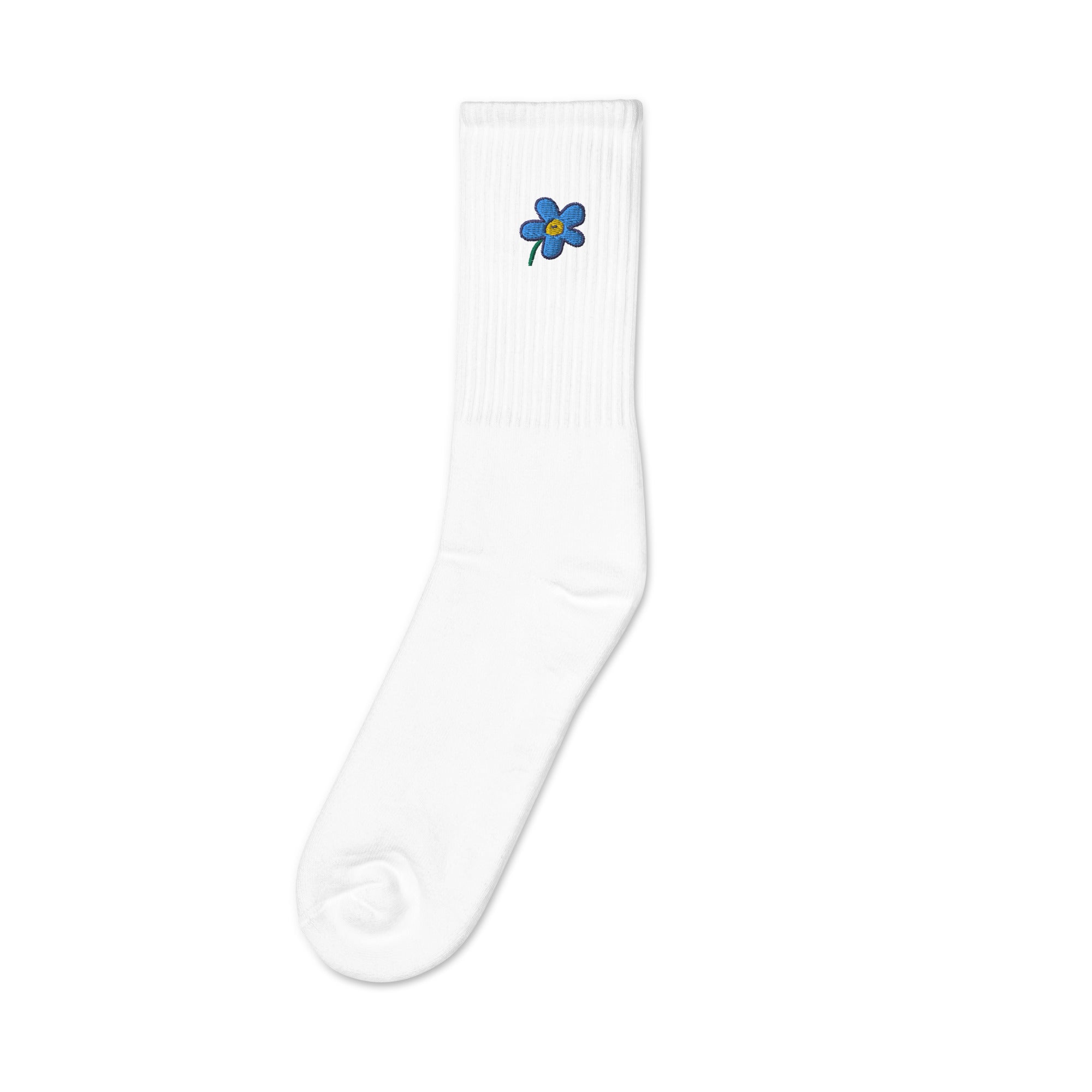 THE DAFFODIL SOCKS - WHITE