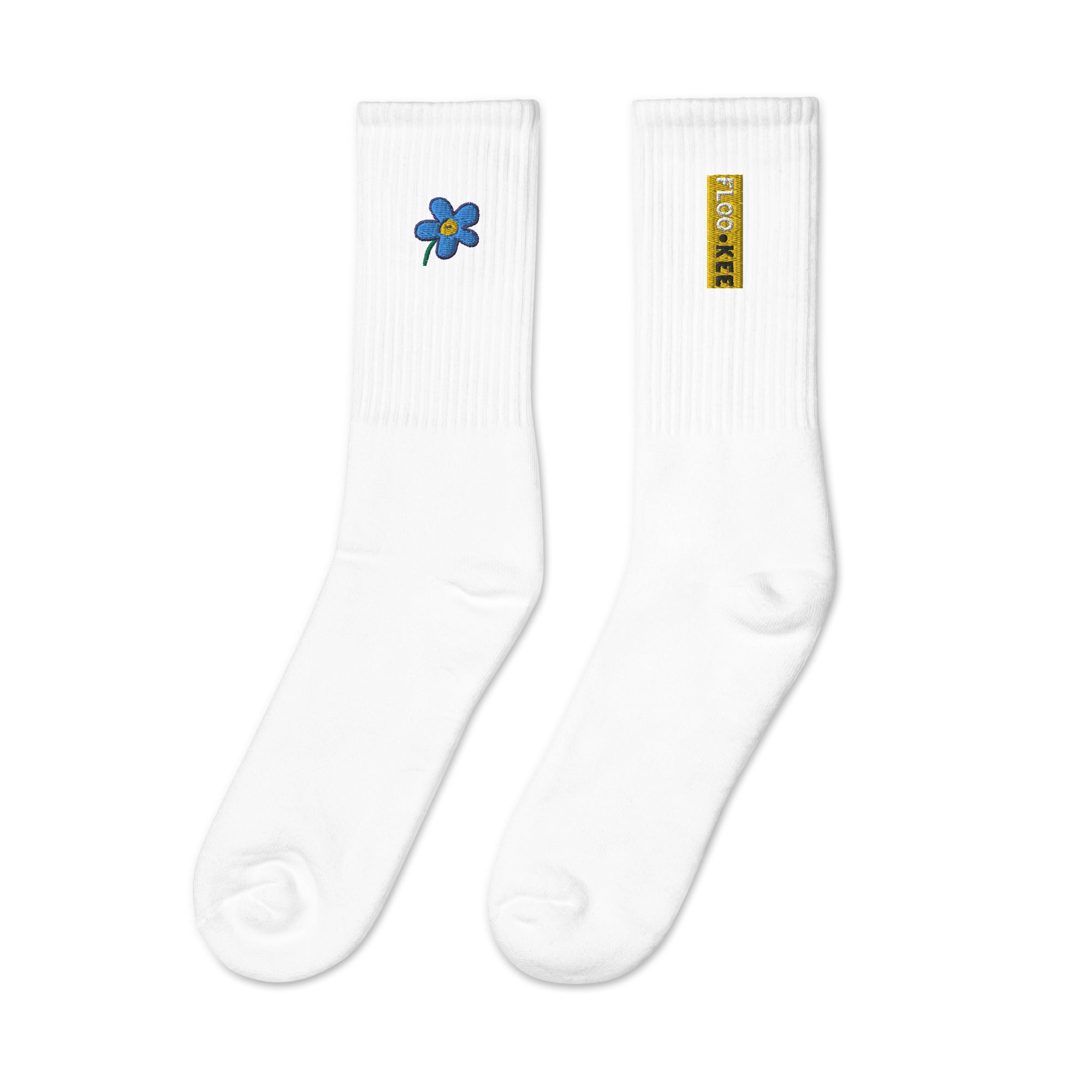 THE DAFFODIL SOCKS - WHITE