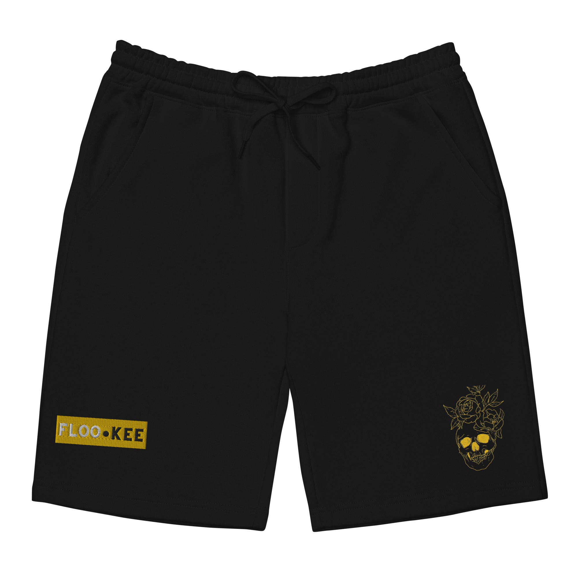 THE SKULL SHORTS - BLACK