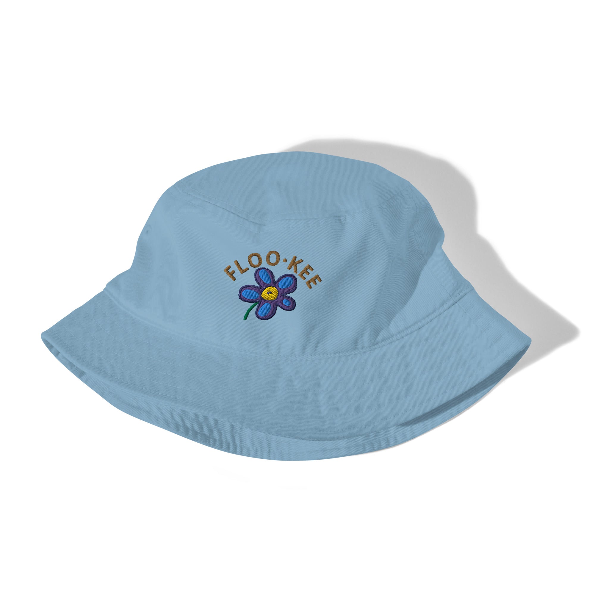 THE DAFFODIL BUCKET HAT - SLATE BLUE